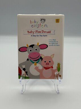 2004 Baby Einstein: Baby MacDonald "A Day On The Farm" Dvd Learning Kid w/insert